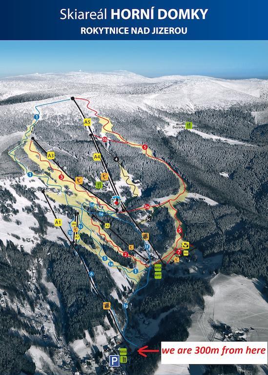 רוקיטניצה נאד איז'רו Apartmany Ski Lift מראה חיצוני תמונה
